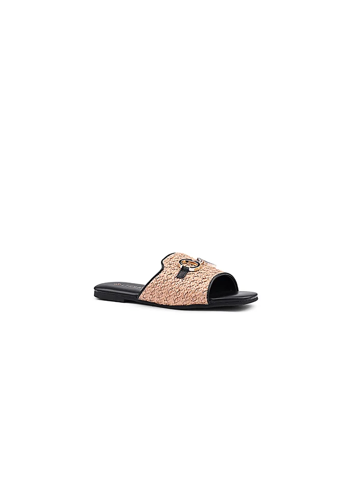 كابلي Girls Flat Slide Slippers